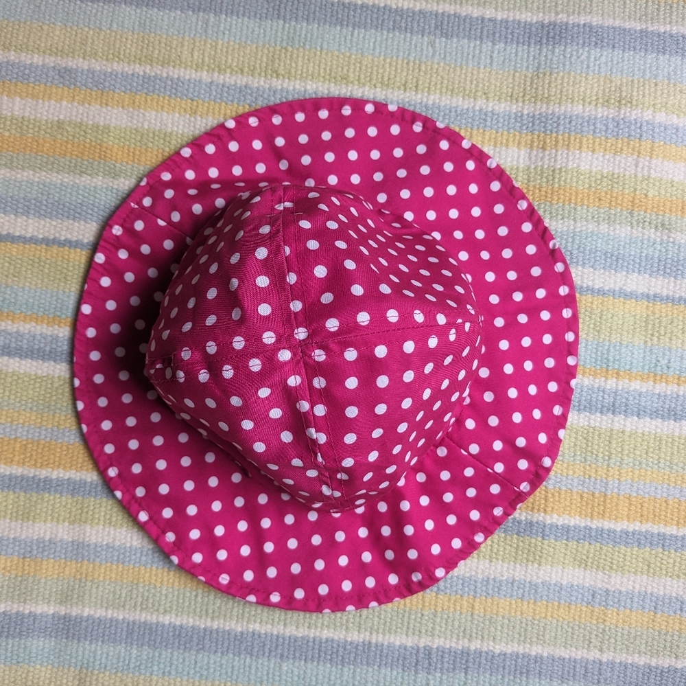🛍️ BUNDLE ONLY | Target pink & white polka dot hat